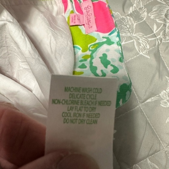Lilly Pulitzer Jasmine Skort in Flamingo Pink, Size 2 - Picture 7 of 10